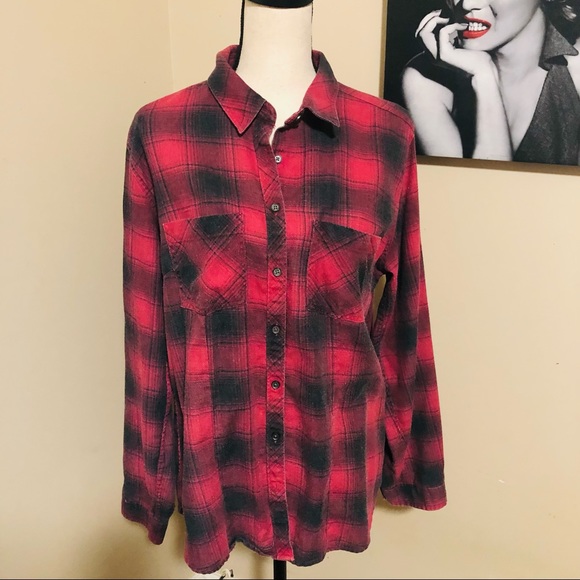 Adam Levine Collection Tops - Adam Levine Plaid Button Up
